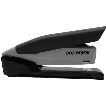 Paperpro One-Finger Desktop Stapler, Black/Gray 1100